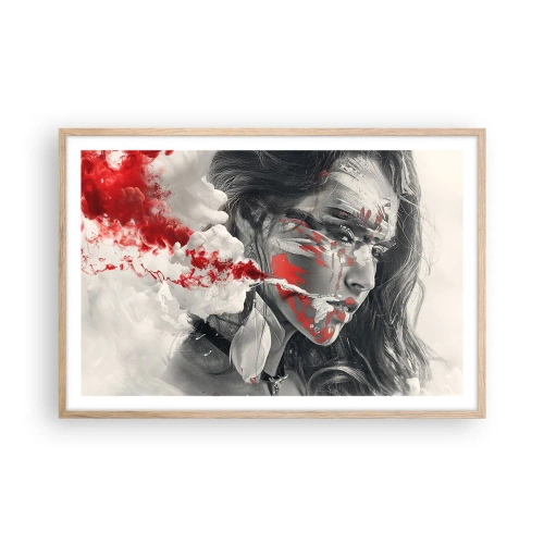 Plakat w ramie jasny dąb - W oparach absurdu - 91x61 cm