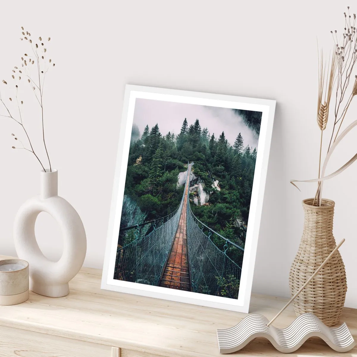 Plakat w białej ramie - Tylko dla orłów - 70x100 cm