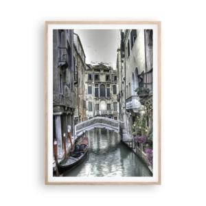 Plakat w ramie jasny dąb - Od wieków w cichej zadumie - 70x100 cm