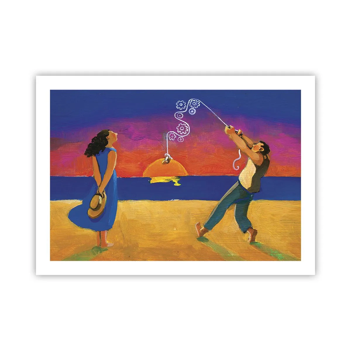 Plakat - Więcej niż gwiazdka z nieba - 70x50 cm