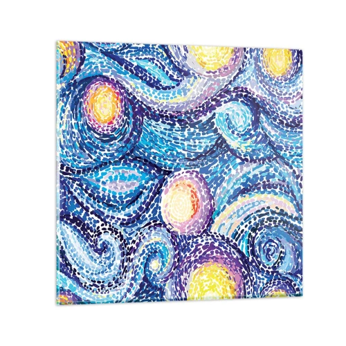 Obraz na szkle - Z obrazu van Gogha - 50x50 cm