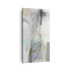 Obraz na płótnie - Abstrakcja zamglona - 55x100 cm