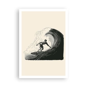 Plakat - Król fali - 70x100 cm