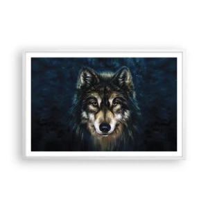 Plakat w białej ramie - Alfa? I omega - 91x61 cm