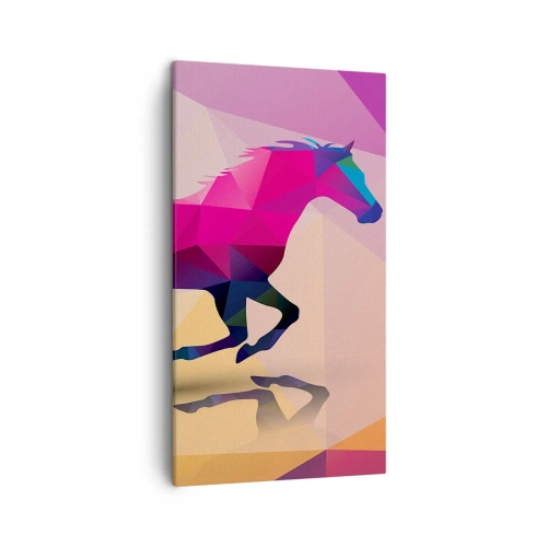 Obraz na płótnie - Kubizm wciąż żywy - 45x80 cm