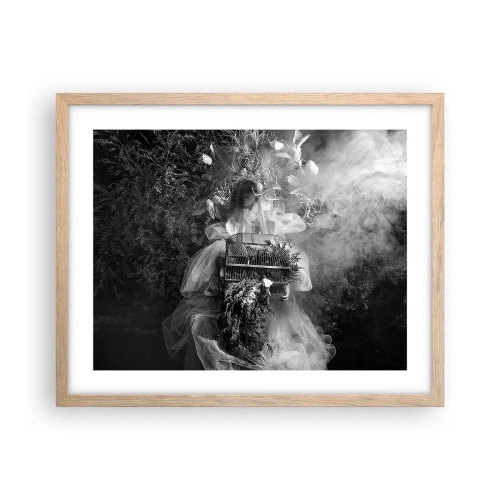 Plakat w ramie jasny dąb - Sama Matka – Natura - 50x40 cm