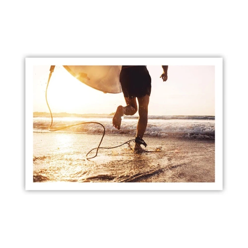 Plakat - Na spotkanie fali - 91x61 cm