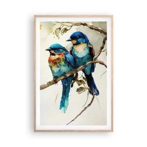 Plakat w ramie jasny dąb - Obraził się? - 61x91 cm