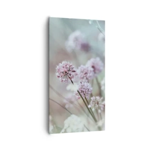 Obraz na płótnie - Słodkie filigrany ziół - 65x120 cm