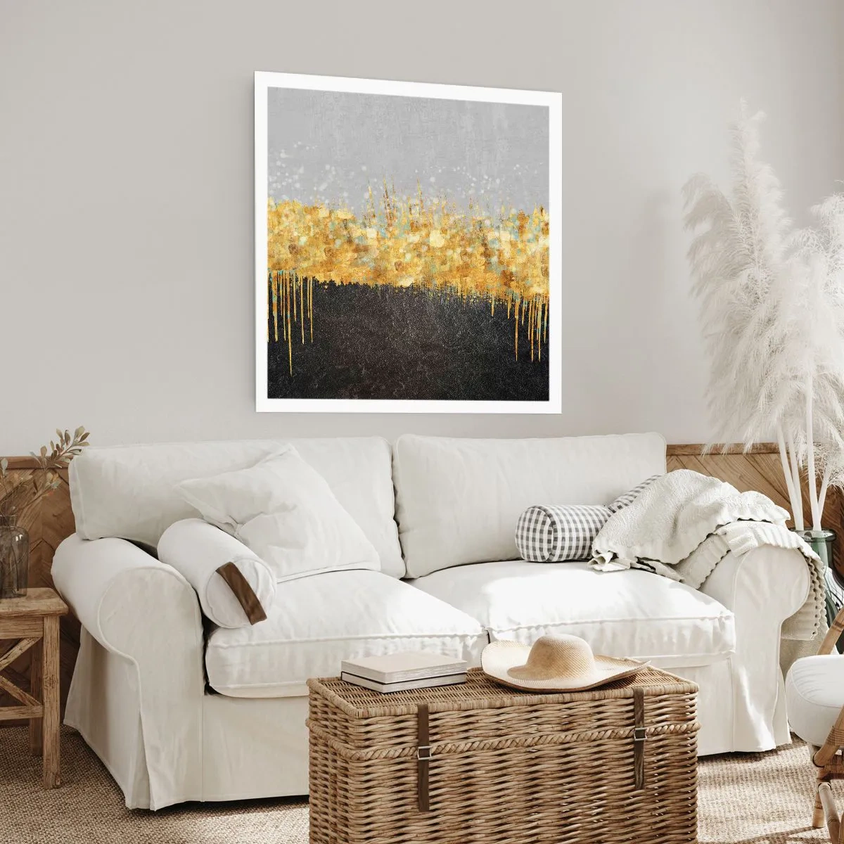 Plakat - W głąb i ku górze - 60x60 cm