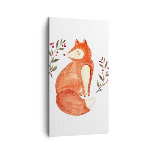 Obraz na płótnie - Mały rudzielec - 45x80 cm