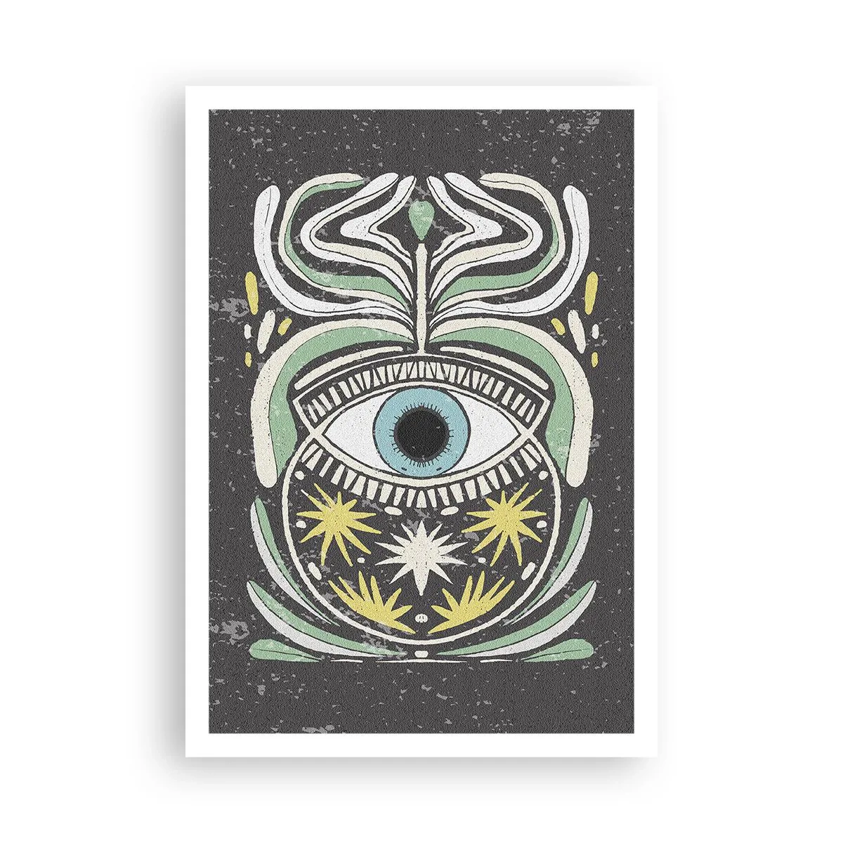 Plakat - Plemienne rytuały - 70x100 cm