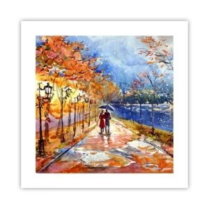 Plakat - Razem do granicy czasu - 40x40 cm