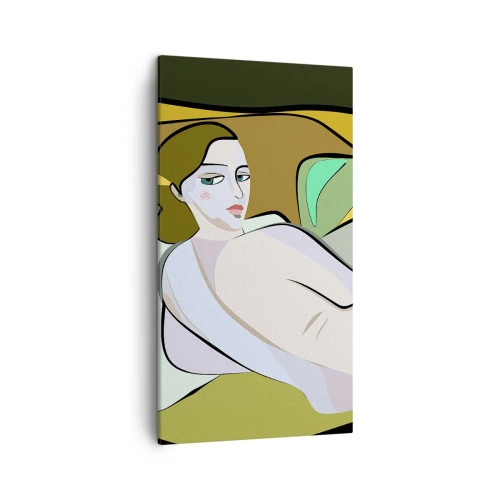 Obraz na płótnie - Portret intymny - 45x80 cm
