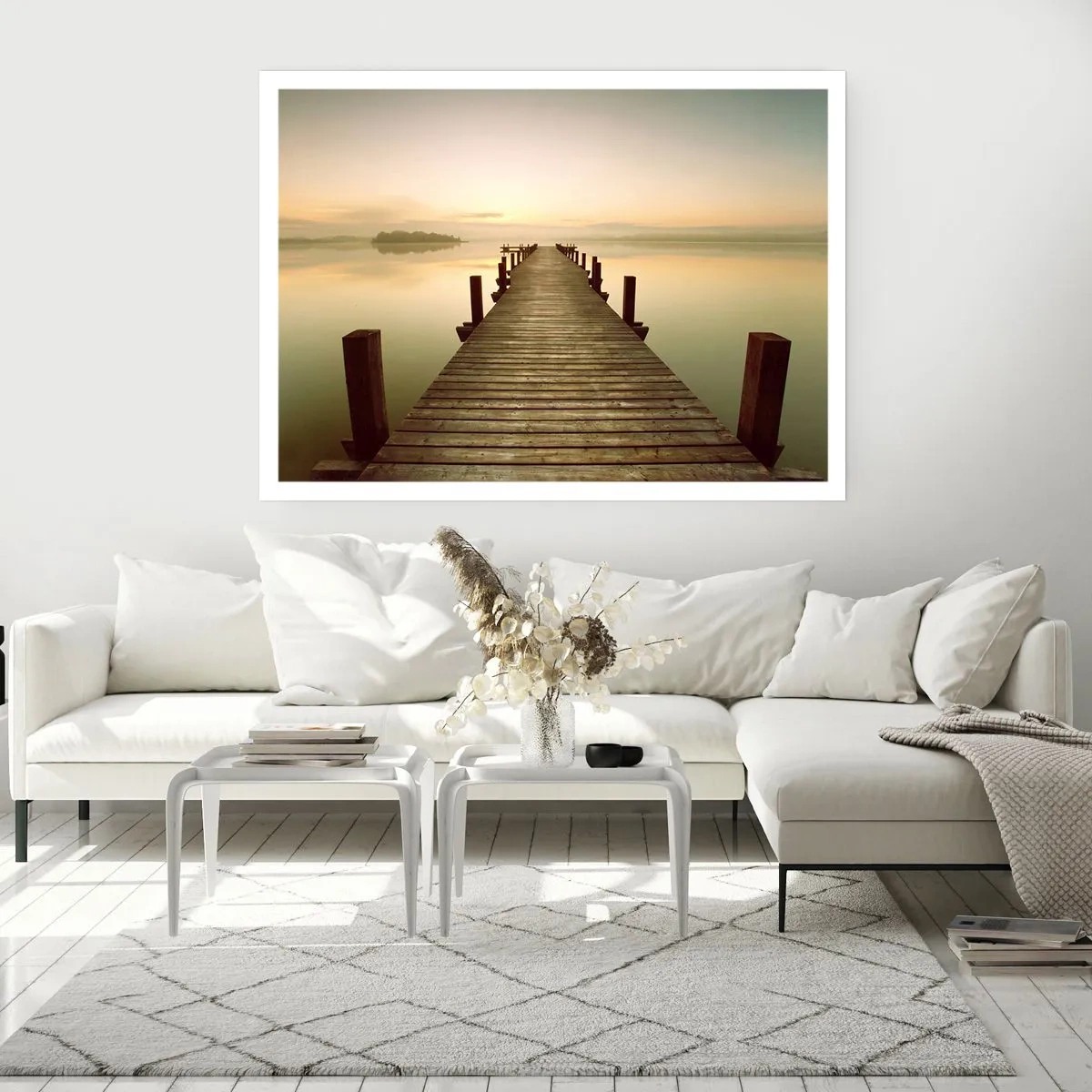 Plakat - Przedświt, świtanie, światło - 70x50 cm