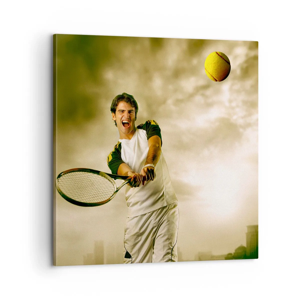 Obraz na płótnie - Energia i radość - 60x60 cm