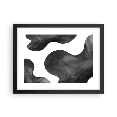 Plakat w czarnej ramie - Droga Mleczna - 40x30 cm