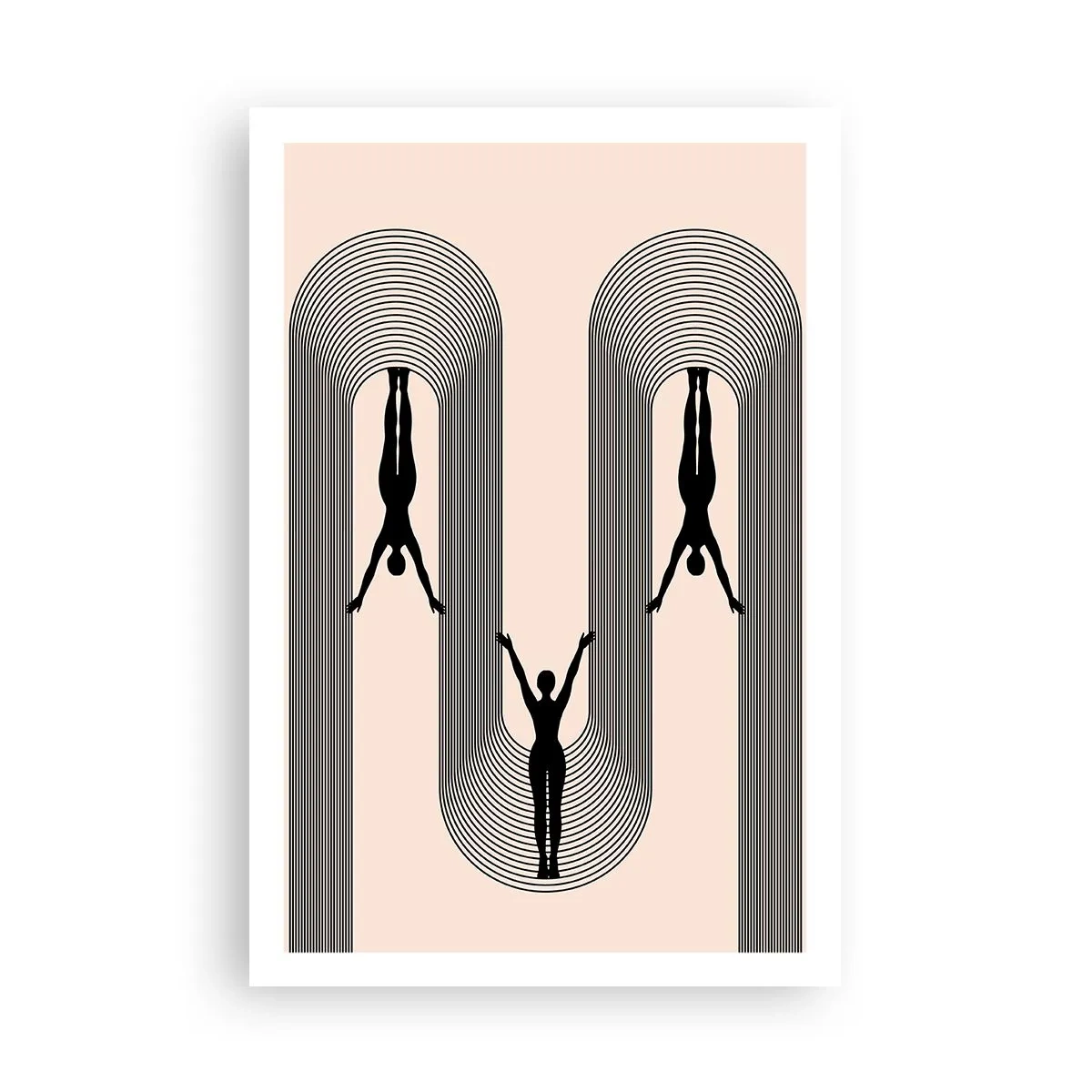 Plakat - Do góry nogami - 61x91 cm