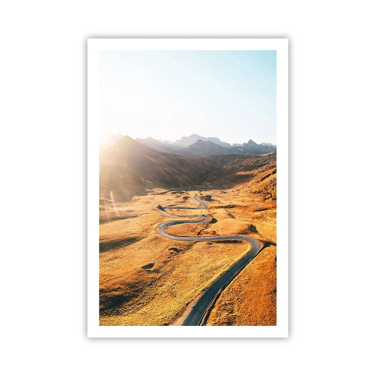 Plakat - W złotej dolinie - 61x91 cm