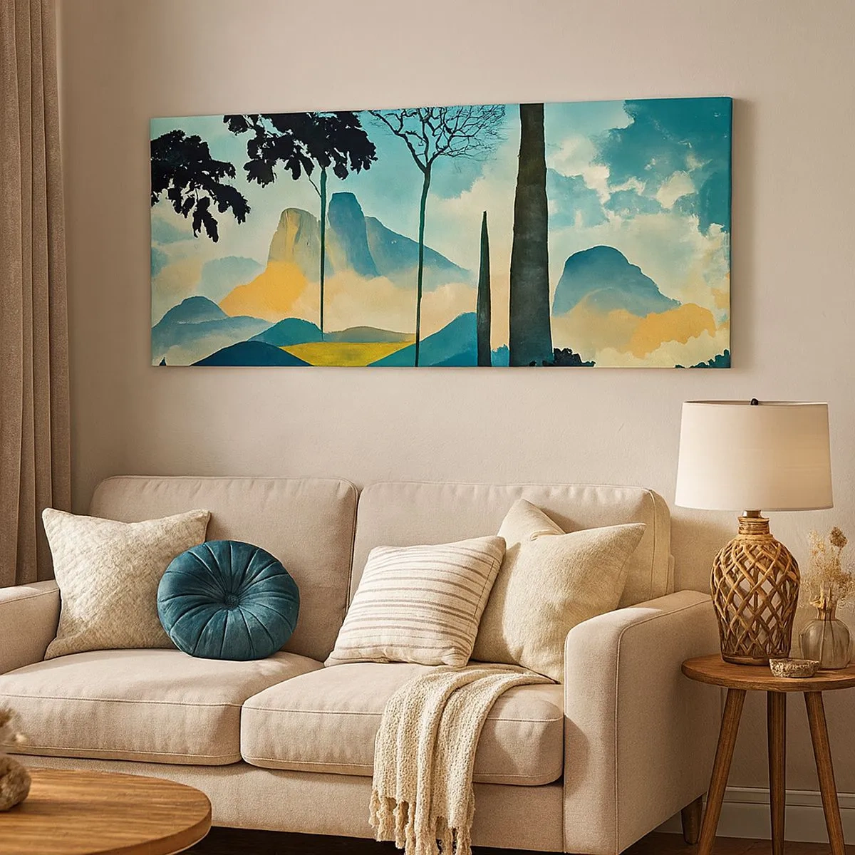 Obraz na płótnie - Wciąż wyżej i wyżej - 100x40 cm