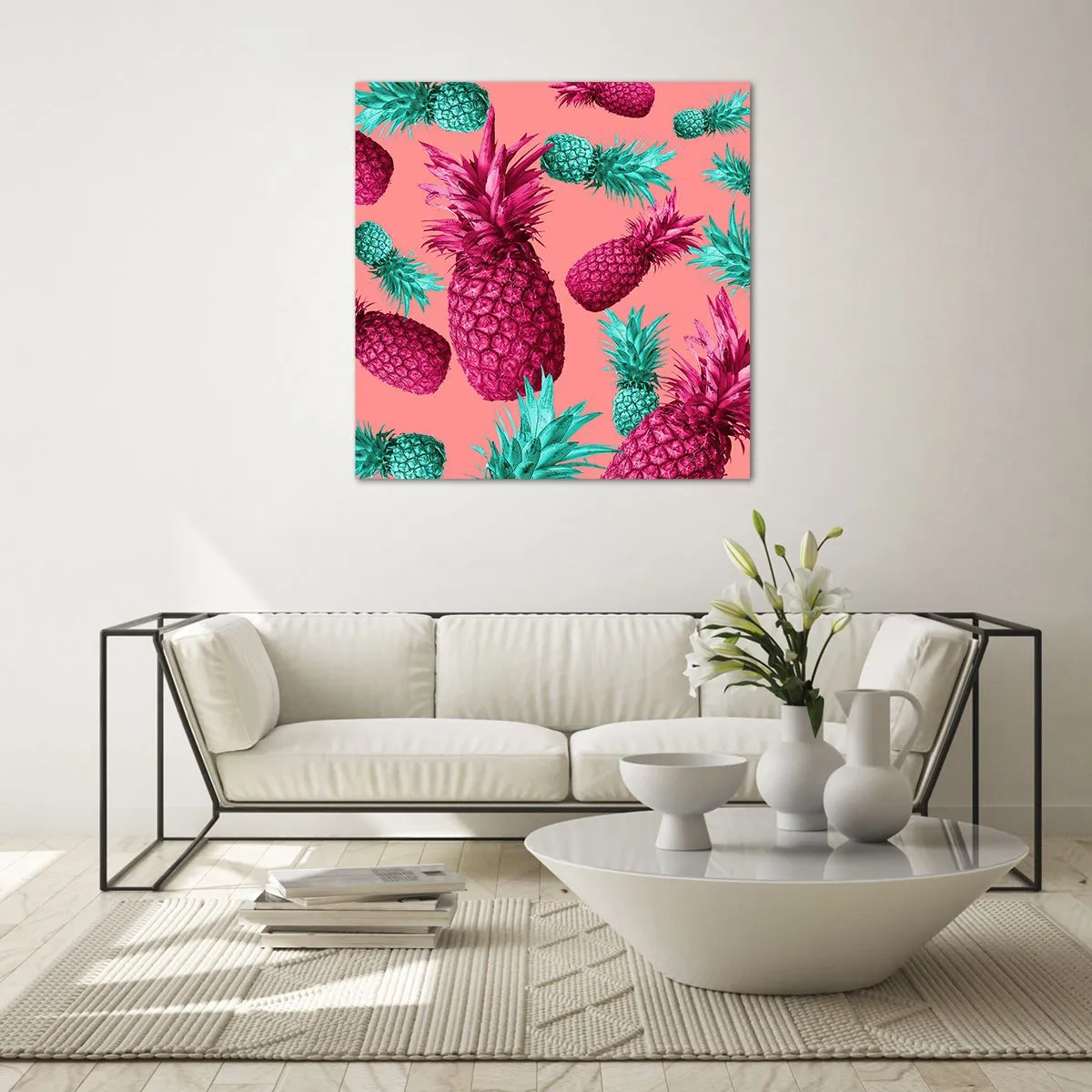 Obraz na szkle - Wolność jest słodka - 70x70 cm