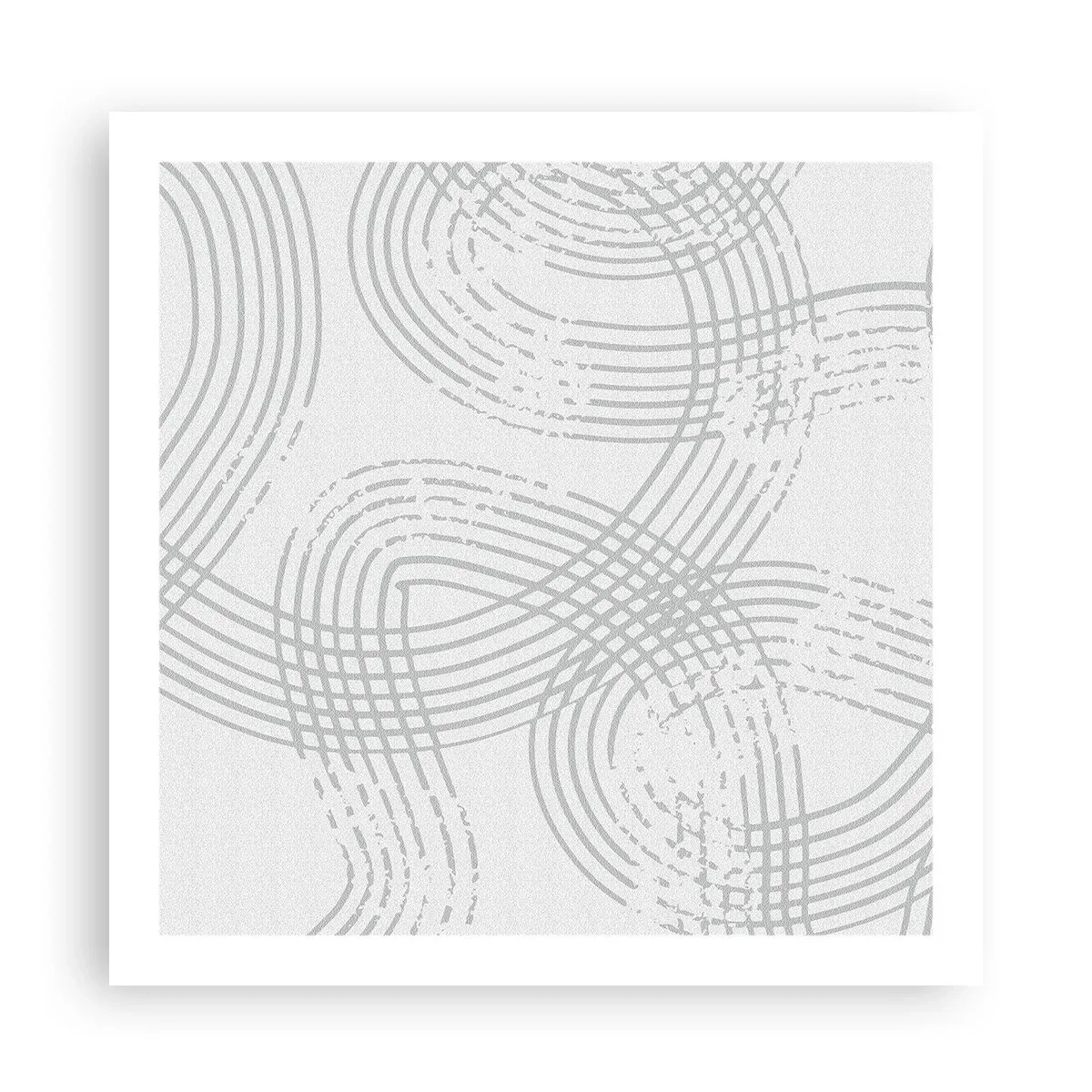 Plakat - Nie ma prostej drogi - 60x60 cm