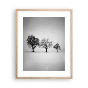 Plakat w ramie jasny dąb - O czym śnią? - 40x50 cm