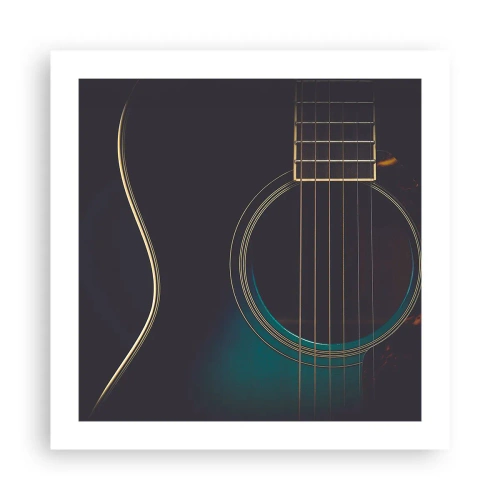 Plakat - Chwila zanim zabrzmi - 50x50 cm