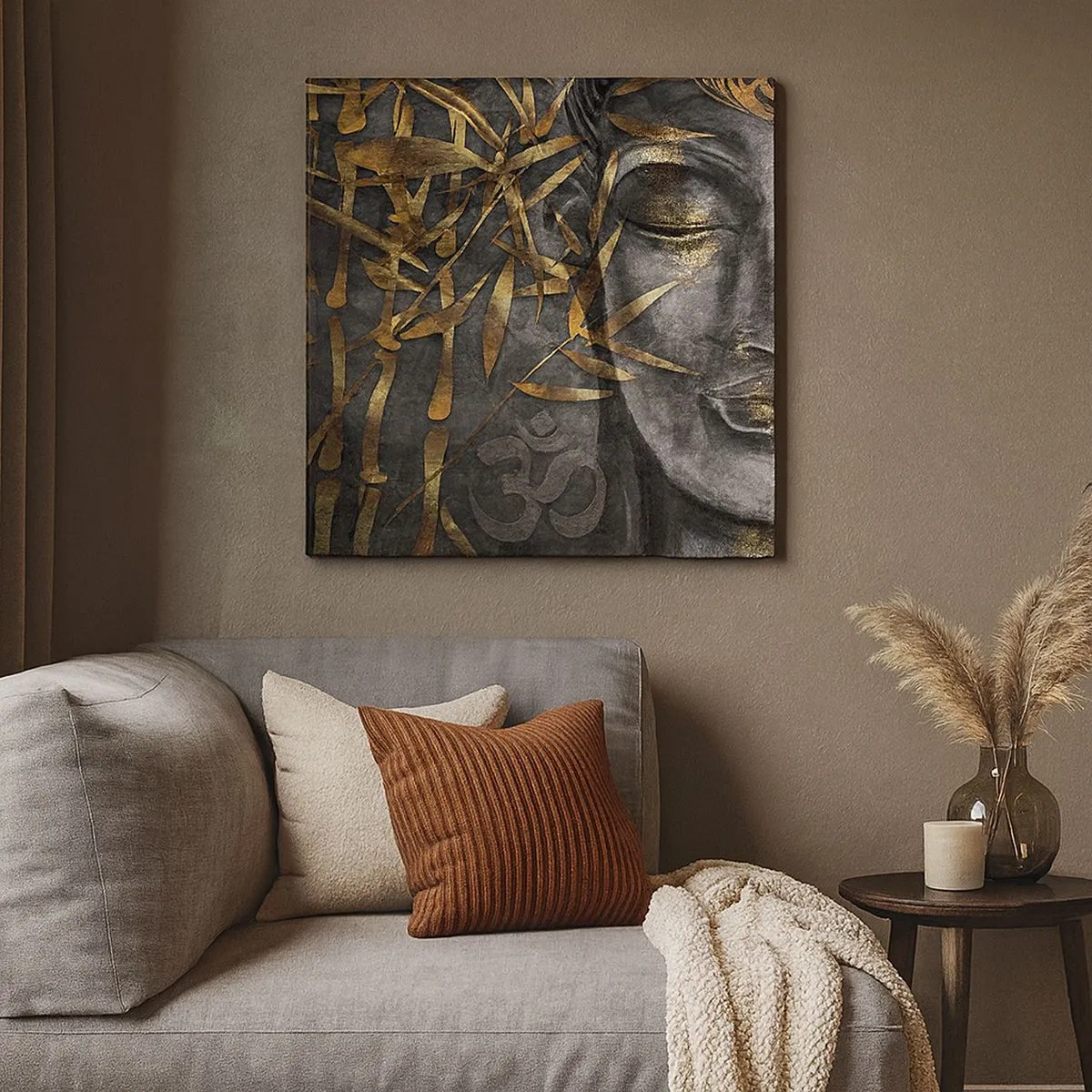 Obraz na płótnie - Poczuj spokój - 30x30 cm