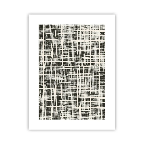 Plakat - Kompozycja utkana - 30x40 cm