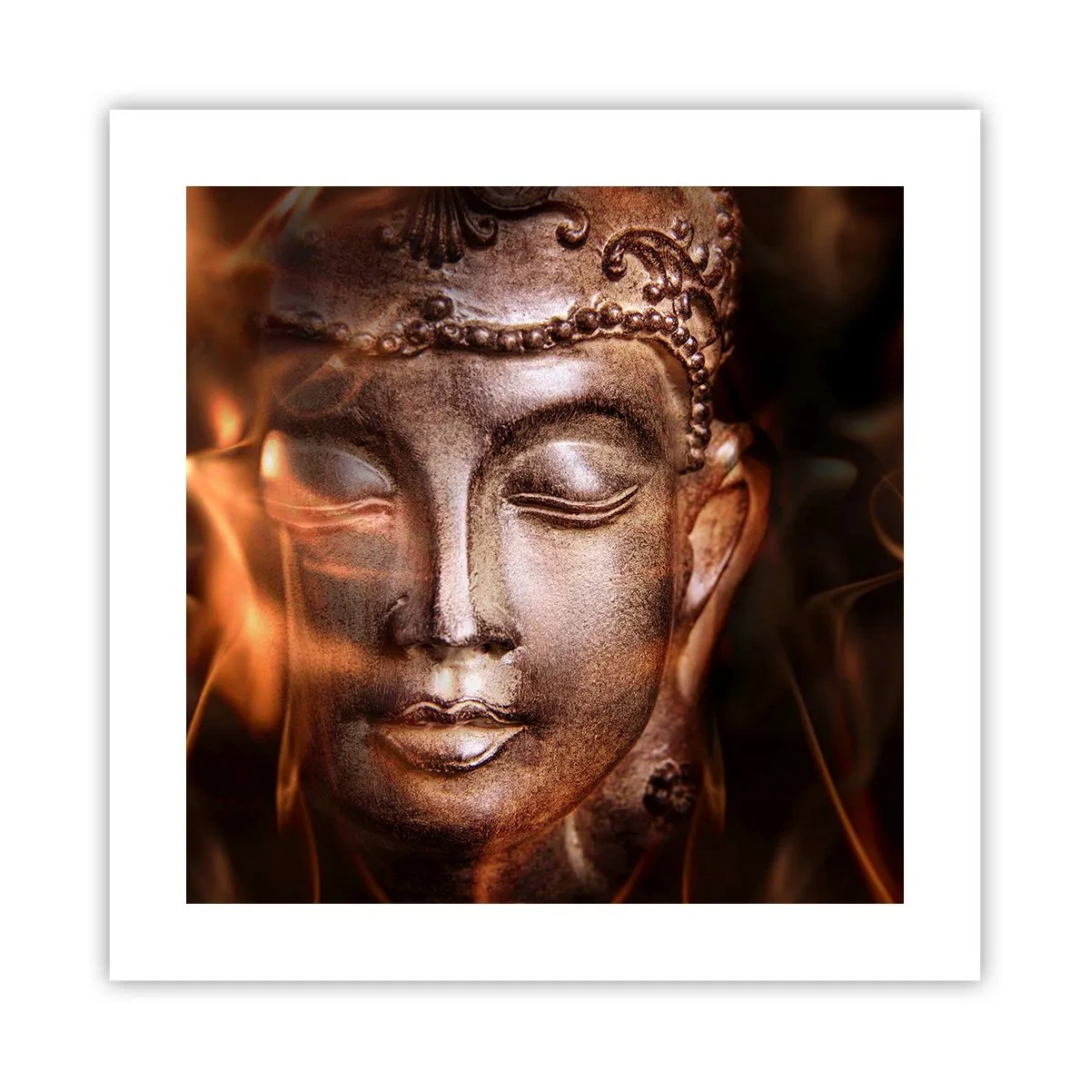 Plakat - Istnieje tylko tu i teraz - 40x40 cm