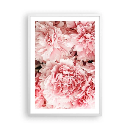 Plakat w białej ramie - Różowe marzenie - 50x70 cm