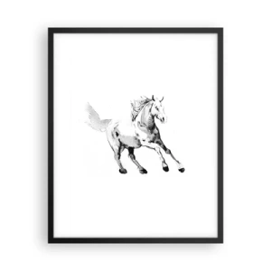 Plakat w czarnej ramie - Nieujarzmiona dusza - 40x50 cm