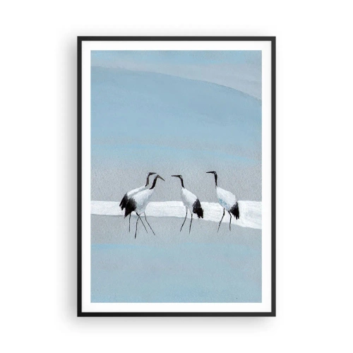 Plakat w czarnej ramie - Po gorącym dniu - 70x100 cm