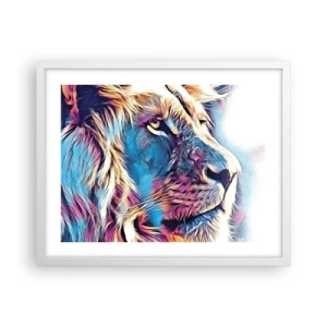 Plakat w białej ramie - Mądrość natury - 50x40 cm