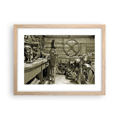 Plakat w ramie jasny dąb - W szopie wuja Władka - 40x30 cm