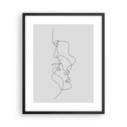 Plakat w czarnej ramie - Żar rzewnych żądz - 40x50 cm