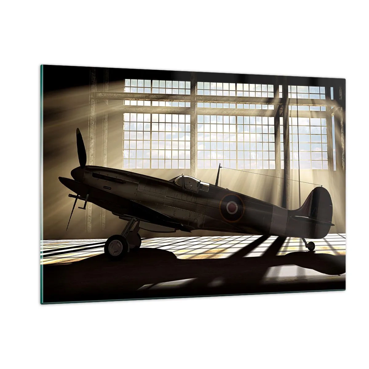 Obraz na szkle - Odpoczynek wojownika - 120x80cm - Odpoczynek wojownika - Nowoczesna dekoracja ścienna do salonu, kuchni i sypialni ARTTOR