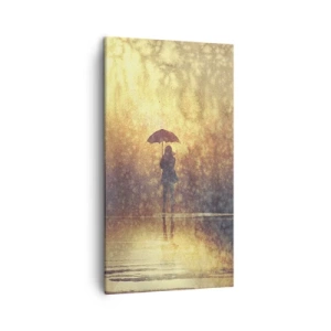 Obraz na płótnie - Czuję, że ktoś na mnie patrzy - 45x80 cm