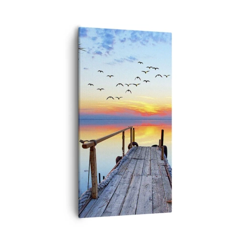 Obraz na płótnie - Pora wracać… - 55x100 cm