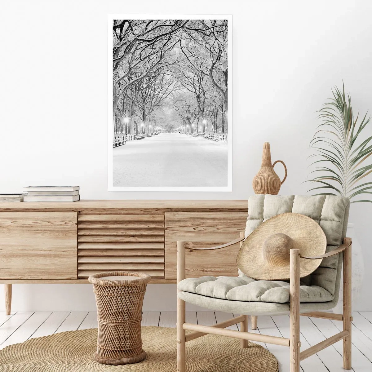 Plakat - Cztery pory roku – zima - 61x91 cm