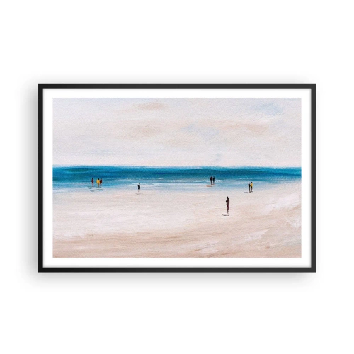 Plakat w czarnej ramie - Naturalna potrzeba - 91x61 cm