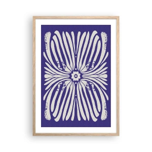 Plakat w ramie jasny dąb - Etniczne inspiracje - 50x70 cm