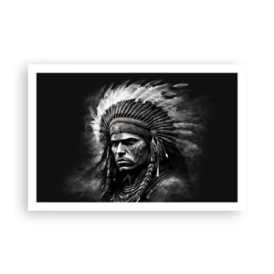 Plakat - Wódz i wojownik - 91x61 cm