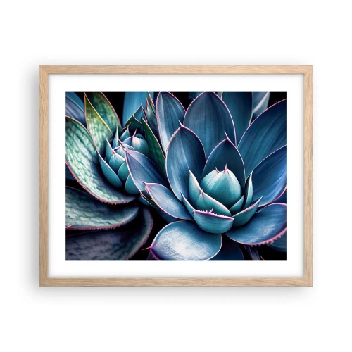 Plakat w ramie jasny dąb - Witalna siła - 50x40 cm