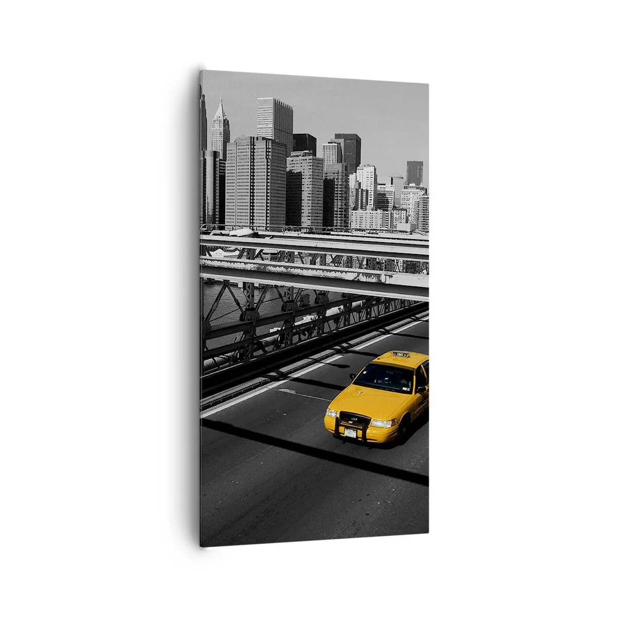 Obraz na płótnie - Kolor wielkiego miasta - 65x120 cm