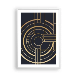 Plakat w białej ramie - Obroty rzeczy - 50x70 cm