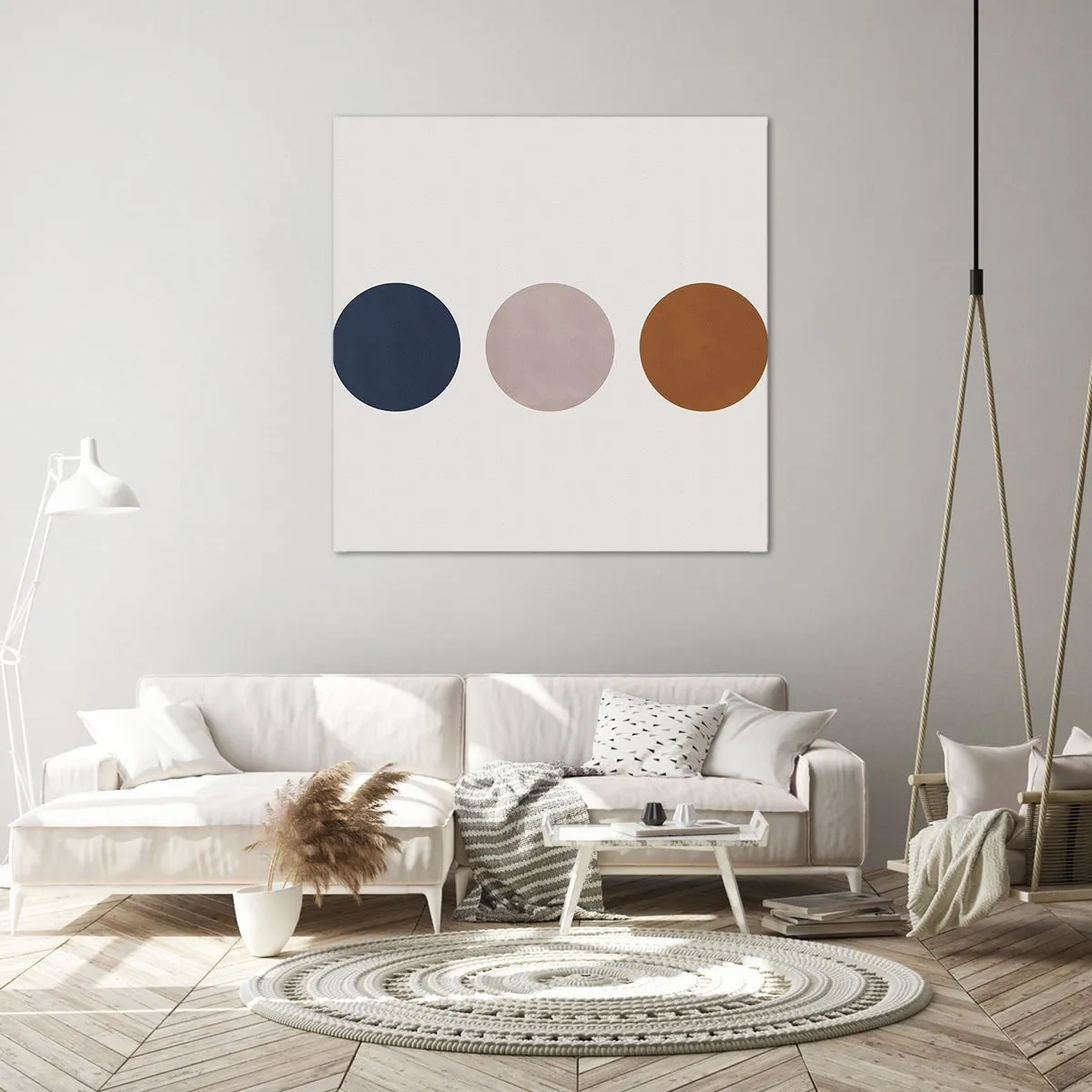 Obraz na płótnie - Symbol doskonałości - 60x60 cm