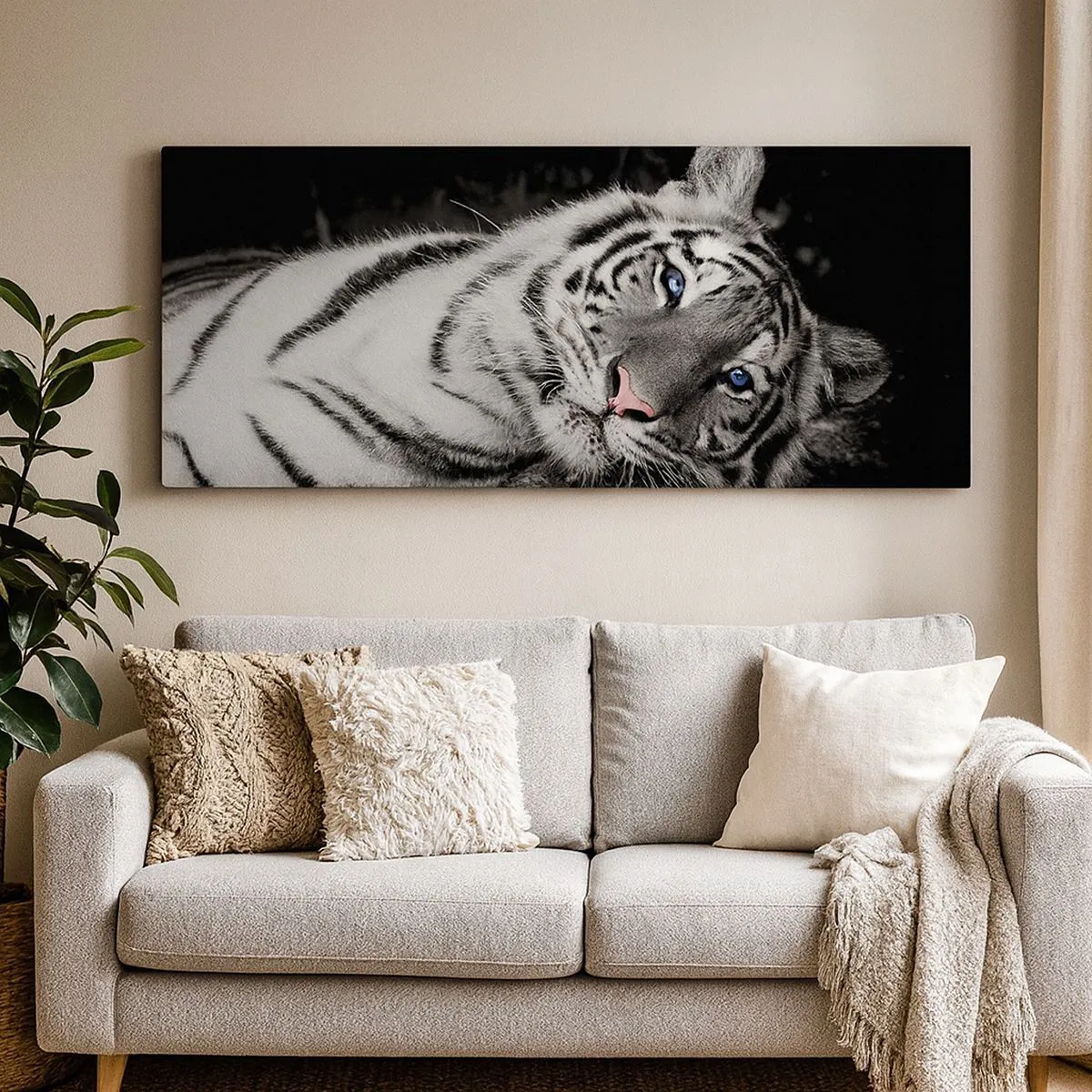 Obraz na płótnie - Dzikość i spokój - 100x40 cm