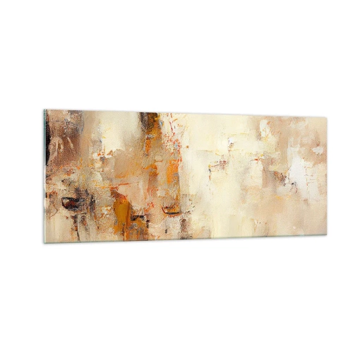 Obraz na szkle - Dusza bursztynu - 100x40 cm
